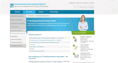 Desktop Screenshot of fremdsprachenkorrespondent.net